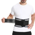Adjustable Lumbar Support Belt: Breathable Back Brace for Sciatica, Disc Pain & Posture Relief