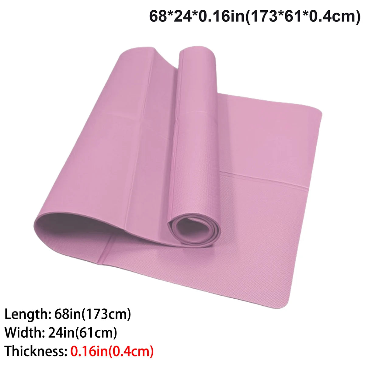 Foldable Eco-Friendly EVA Yoga Mat