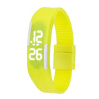 LED Digital Sports Watch: Unisex Silicone Strap Wristwatch for Kids & Adults