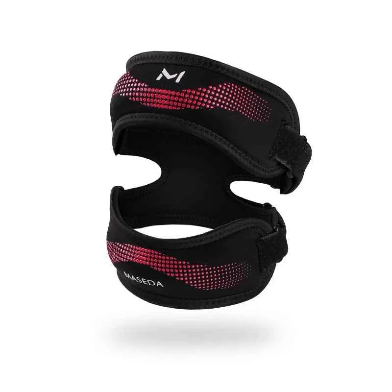 Double Patella Knee Brace: Adjustable Anti-Slip Shock-Absorbing Support