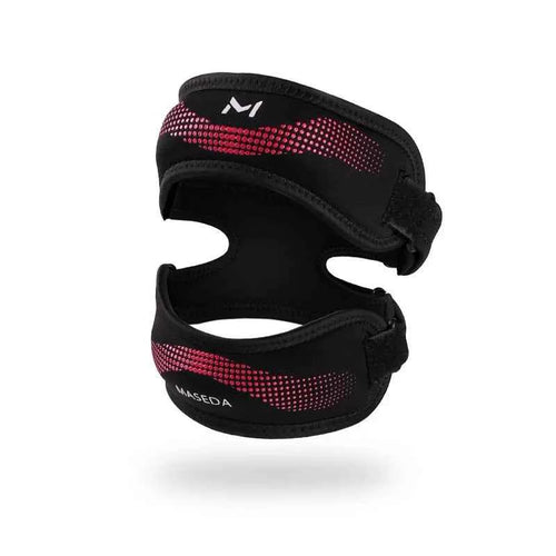 Double Patella Knee Brace: Adjustable Anti-Slip Shock-Absorbing Support