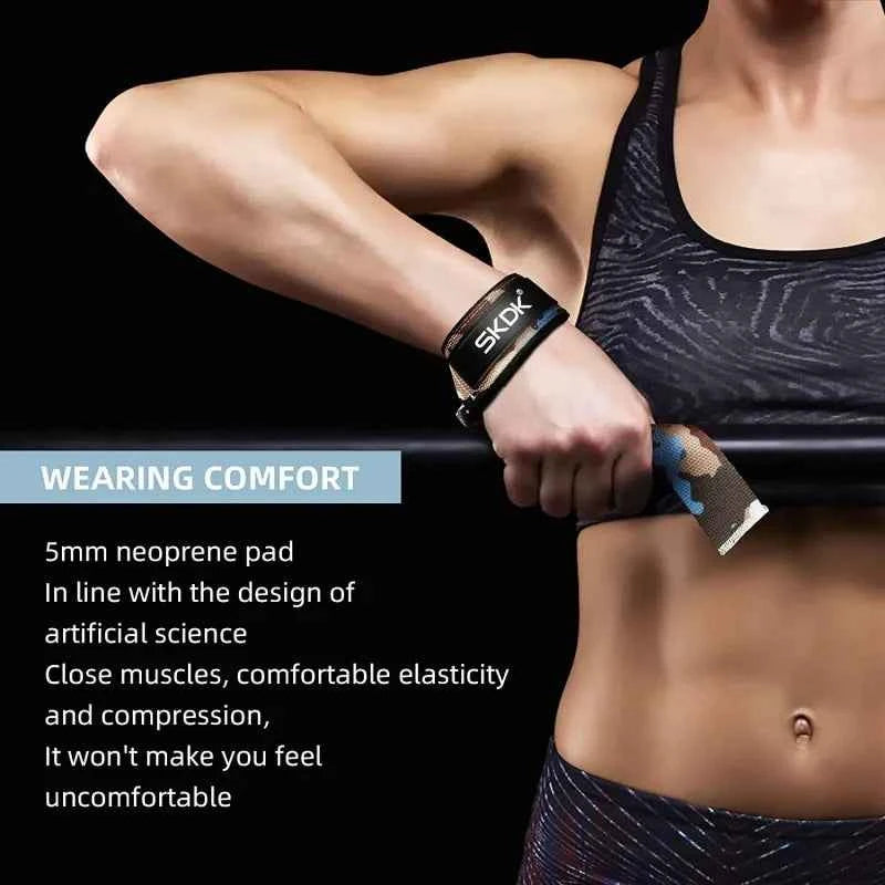 Adjustable Non-Slip Weightlifting Wrist Straps: Gym Support, Grip & Strength Training