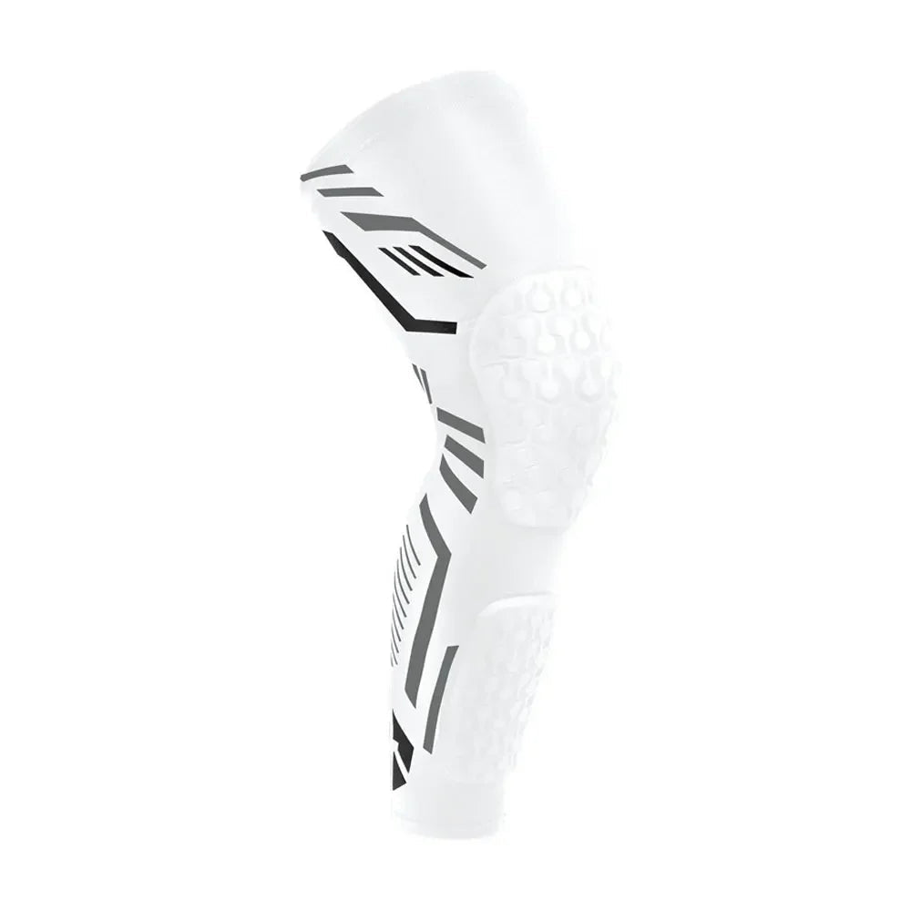 White compression sleeve on a white background