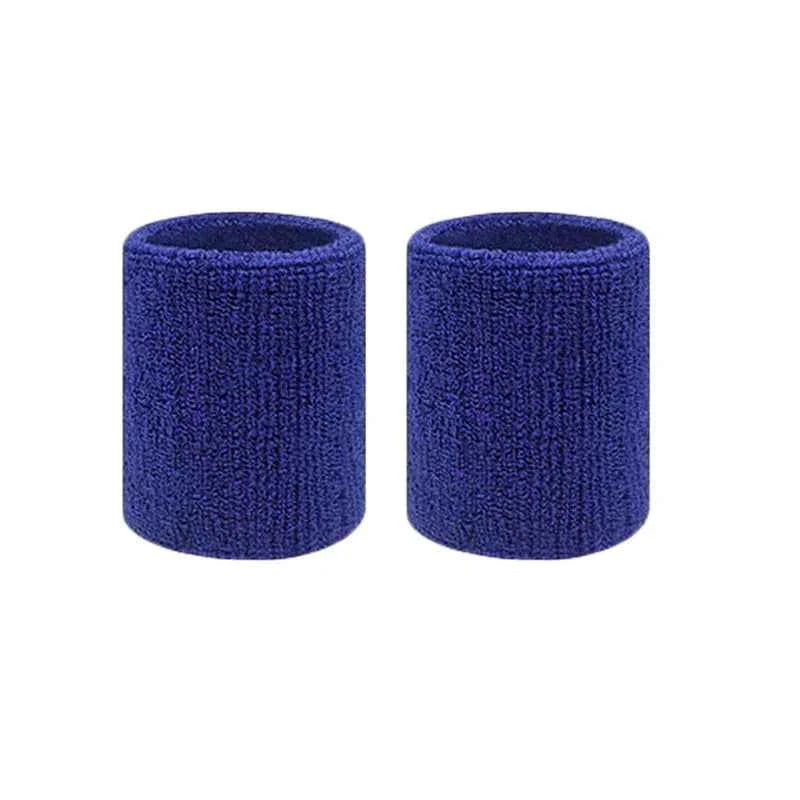 2-Pack Towel Sweat Wristbands: Guards for Tennis, Basketball, Volleyball, Padel & Fitness