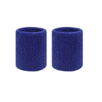 2-Pack Towel Sweat Wristbands: Guards for Tennis, Basketball, Volleyball, Padel & Fitness