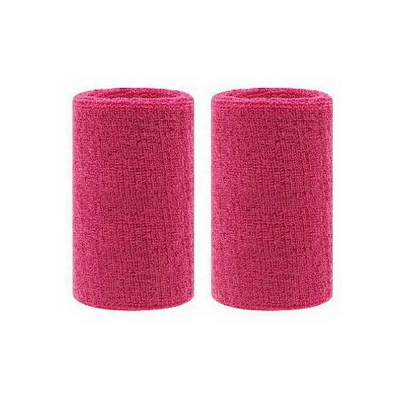 2-Pack Towel Sweat Wristbands: Guards for Tennis, Basketball, Volleyball, Padel & Fitness