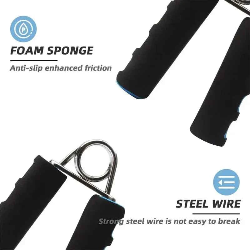 A-Type Hand Grip Strengthener: Arm & Finger Trainer for Wrist and Muscle Power