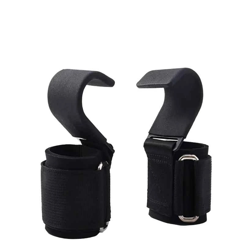 Weightlifting Power Hooks: Wrist Support Grips for Pull-Ups & Strength Training