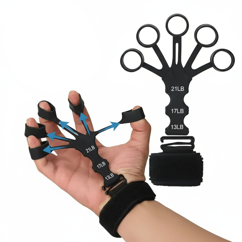 Durable Silicone 5-Finger Trainer