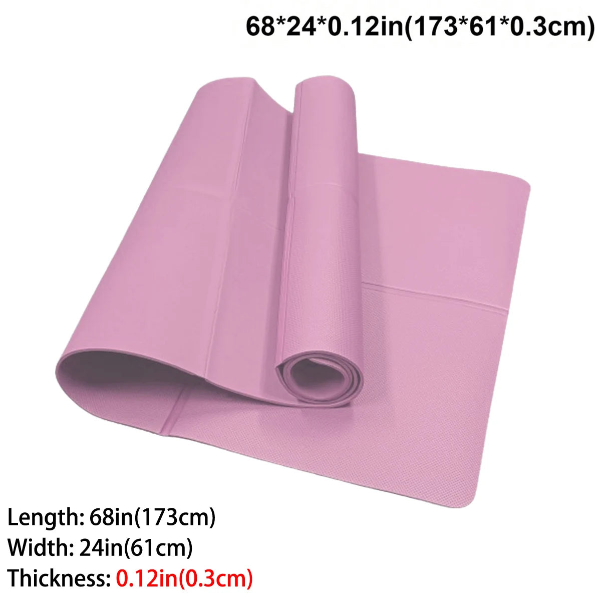 Foldable Eco-Friendly EVA Yoga Mat