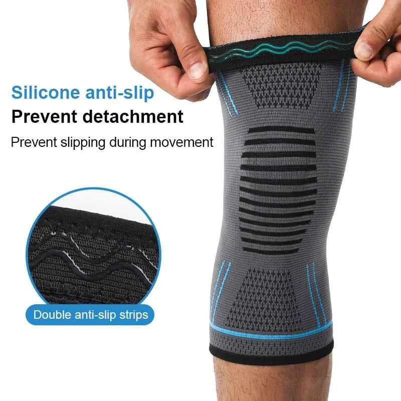 Compression Knee Sleeve: Elastic Support Brace for Running & Sports