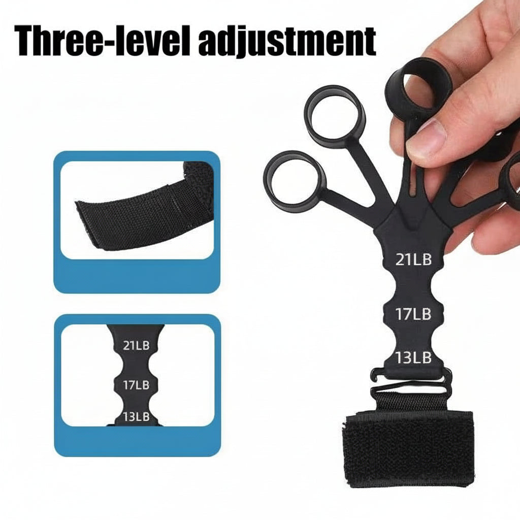Durable Silicone 5-Finger Trainer