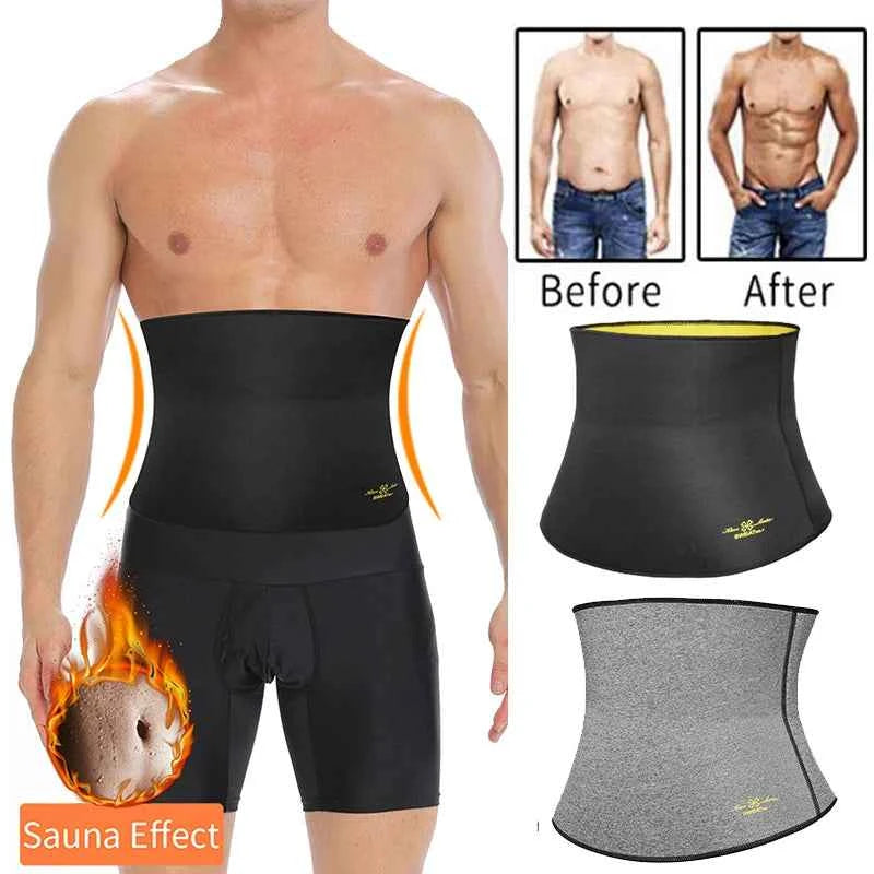 Waist Trainer Belt: Sweat Sauna Trimmer for Abs & Belly Fat Slimming