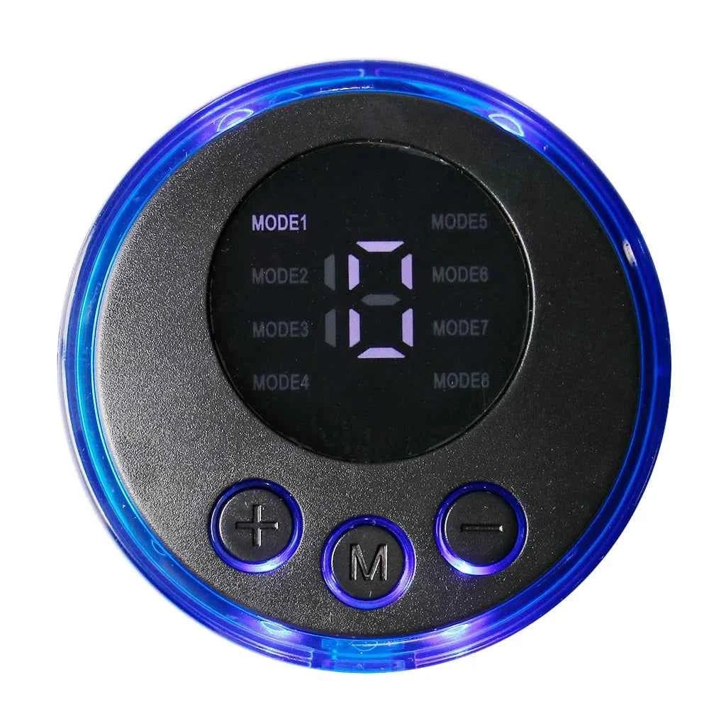 Wireless EMS Muscle Stimulator: 8-Mode ABS Trainer for Body Toning & Fat Burning