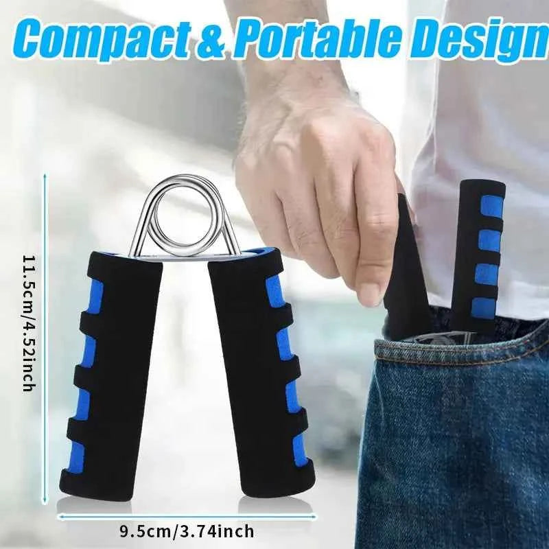 A-Type Hand Grip Strengthener: Arm & Finger Trainer for Wrist and Muscle Power