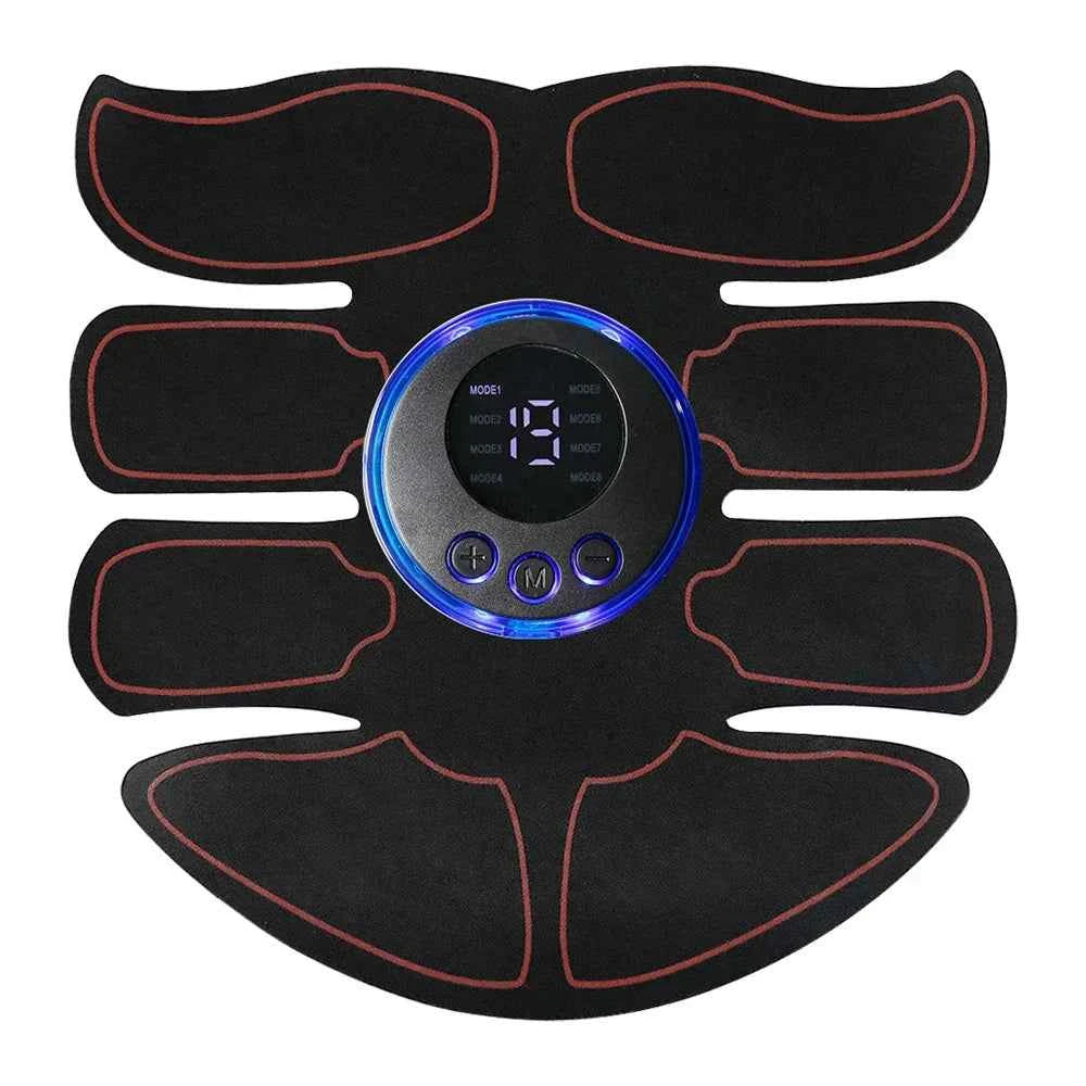 Wireless EMS Muscle Stimulator: 8-Mode ABS Trainer for Body Toning & Fat Burning