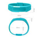 LED Digital Sports Watch: Unisex Silicone Strap Wristwatch for Kids & Adults