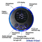 Wireless EMS Muscle Stimulator: 8-Mode ABS Trainer for Body Toning & Fat Burning