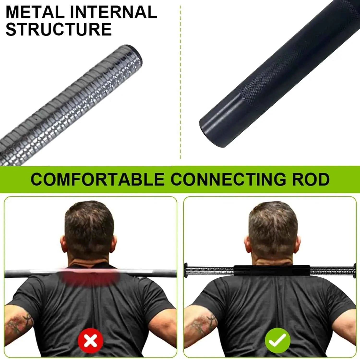 4-in-1 Adjustable Dumbbell Set: 44LB Weight Kit Converts to Barbell & Kettlebell