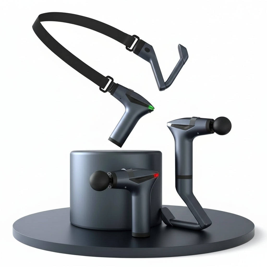 Multifunctional Long-Handle Massage Gun